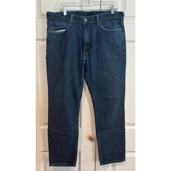 Levi's 541 Athletic Blue Denim Fit Taper Jeans - 38x32 - Picture 1 of 5